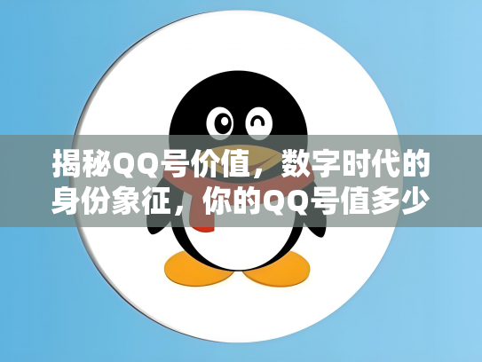 揭秘QQ号价值，数字时代的身份象征，你的QQ号值多少钱？