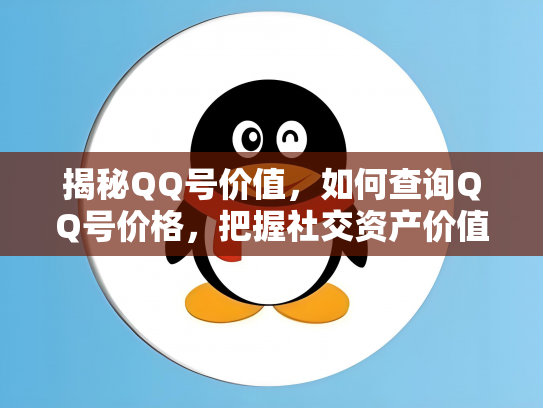 揭秘QQ号价值，如何查询QQ号价格，把握社交资产价值