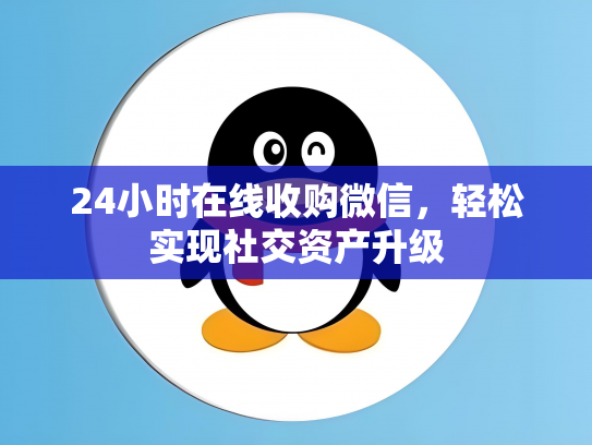 24小时在线收购微信，轻松实现社交资产升级