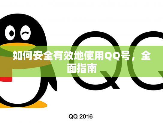 如何安全有效地使用QQ号，全面指南