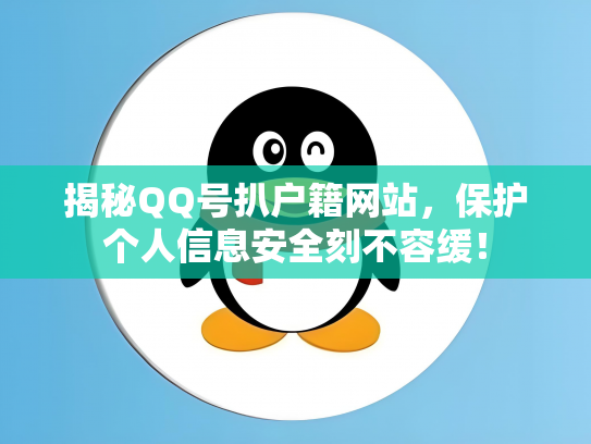 揭秘QQ号扒户籍网站，保护个人信息安全刻不容缓！