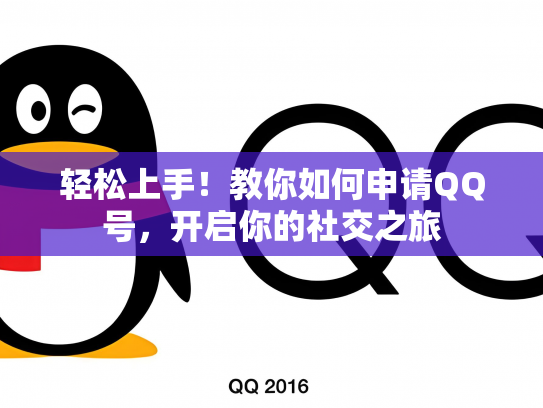 轻松上手！教你如何申请QQ号，开启你的社交之旅