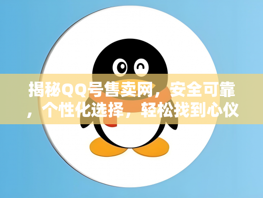 揭秘QQ号售卖网，安全可靠，个性化选择，轻松找到心仪账号