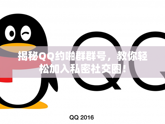 揭秘QQ约啪群群号，教你轻松加入私密社交圈！